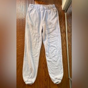 Women’s lavender sweatpants